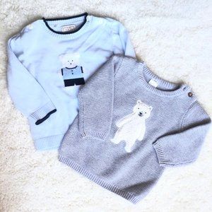Baby Boys Sweater Bundle 6M 9M